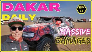 Shocking damage at the Dakar 2025: Marathon stage takes toll!