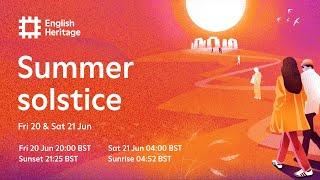 Summer Solstice 2025: Sunset Live from Stonehenge