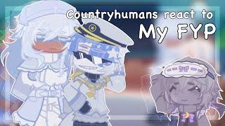 Countryhumans react to my FYP || Part 3/?? || SHORT || Gacha Life 2 || @spacylunary