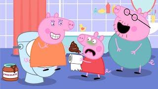 Mummy Pig Teases Peppa With Fake Poop | Peppa Pig Funny Animation