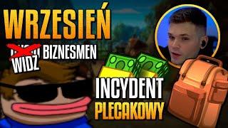 GUCIO | WIDZ BIZNESMEN | INCYDENT PLECAKOWY | PODSUMOWANIE DNIA #116 | WRZESIEŃ