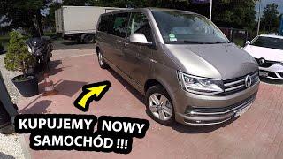 Kupujemy Nowy Samochód !!! - Volkswagen T6 Multivan z napędem na 4 koła! - relacja (Vlog #450)