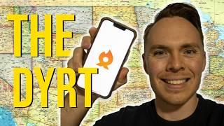 The Dyrt camping app | Dyrt Pro Review and Tutorial