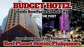 MURANG Staycation Hotel sa BGC | RED PLANET HOTELS BGC - The Fort | Bonifacio Global City