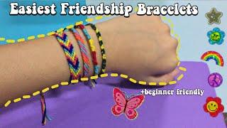 DIY FRIENDSHIP BRACELETS for beginners| easy vsco bracelets| Fariha S