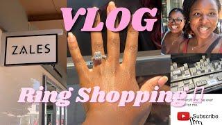 ENGAGEMENT RING SHOPPING VLOG