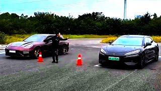 Denza Z9 GT vs. Porsche Panamera: Acceleration Showdown