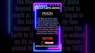 Earth's Moon Celestial Space Facts #csf #celestialspacefacts