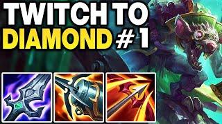 How to play Twitch in low Elo - Twitch Unranked to Diamond #1 | League of Legends