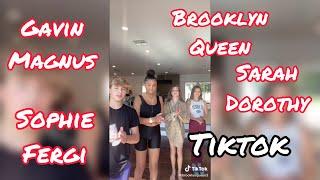 SOPHIE FERGI WITH GAVIN MAGNUS SARAH DOROTHY AND BROOKLYN QUEEN TIKTOK