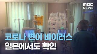 코로나 변이 바이러스 일본에서도 확인 (2020.12.26/12MBC뉴스)