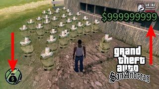 Secret Place in GTA San Andreas With Money Location ! Hidden Place (SECRET CHEAT CODE)