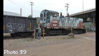 Switching on the Little Kanawha River Railroad (LKRR)