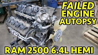 2015 Ram 2500 6.4L Hemi Engine Teardown. THIS IS WHY Replacement/Rebuilding Is REQUIRED! (Hemi Tick)