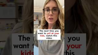 The next time you want to yell at your kids, watch this