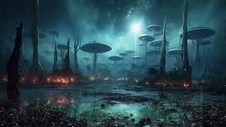 Otherworldly Ambience: Rainfall on an Alien Planet (Black screen)