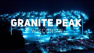 Granite Peak skiing at Rib Mountain - Wausau, Wisconsin | 4K drone video