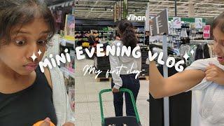 Spend an evening with me (my first vlog).