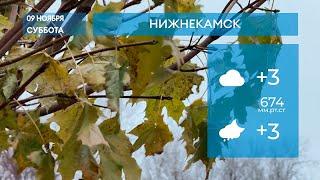 Прогноз погоды в Нижнекамске на 9-е ноября 2024 года