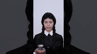 Wednesday addams.  late night makeup tutorial