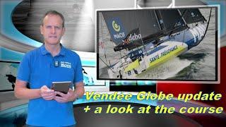 Vendée Globe update after the first night at sea + a look at the course