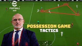 eFootball 2024: The BEST Tactics Possession Game