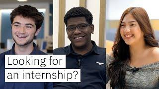 Crush your internship with this career advice from three IBM interns