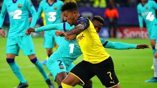 Jadon Sancho Vs Barcelona | Champions League Group stage