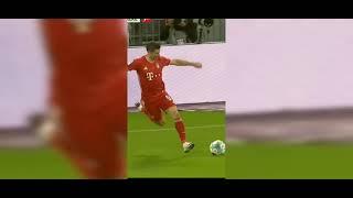 Lewandowski's beautiful rabona assist  OMG