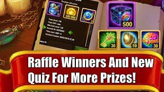 Hero Wars Raffle Winners February 2024 | #herowars #herowarsweb