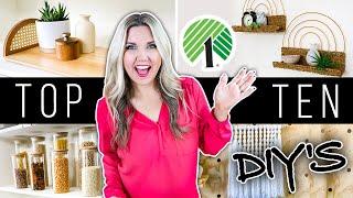 Top 10 DIY's of 2021 to Decorate Your Home Like A PRO!