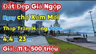 Đất đẹp giá ngộp khu bàn cờ thành phố nha trang , ngay chợ xóm mới , cách tháp trầm hương 900m