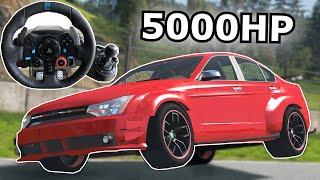 5000HP Gavril Vertex NA2 | Mod Review | Logitech G29 | BeamNG Drive