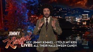 Hey Jimmy Kimmel, I Told My Kids I Ate All Their Halloween Candy