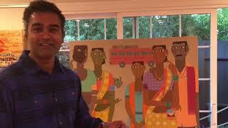 Client Testimonial on Kandi Narsimlu's painting that captures rural life in Telangana