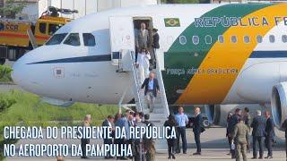 LULA: AIRBUS VC-1A (2101) DA FAB NO AEROPORTO DA PAMPULHA