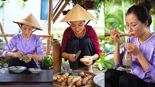 Giải Nhiệt Với Món Ngon Từ Sen, Ăn Chè Sen Uống Trà Sen | Út Về Vườn