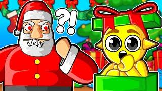 SPRUNKI vs EVIL SANTA in Roblox!