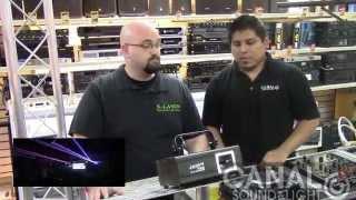 First look at the brand new X-Laser Caliente RGB 700 @ Canal Sound & Light!