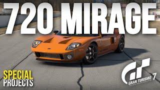 GT7 | Avro 720 Mirage Tune Setup | Special Projects | Ford GT