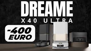 Black Friday 400€ Preissturz: Dreame X40 Ultra / Master vs Roborock S8 MaxV Ultra (TEST!)