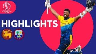 Fernando and Pooran Hit Maiden Tons | Sri Lanka v Windies - Highlights | ICC Cricket World Cup 2019