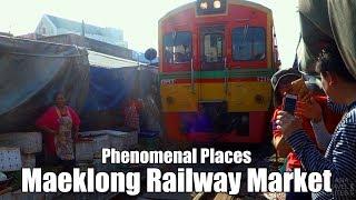 Maeklong Railway Market Phenomenal Places in Thailand