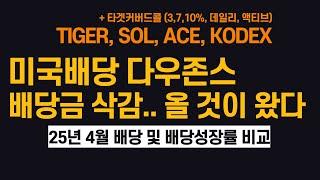 미국배당 다우존스 배당삭감.. 드디어 올 것이 왔다 (ft. SCHD의 배당삭감은?)