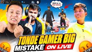 TONDE GAMER BIG MISTAKE ON LIVE  TONDE GAMER PC CHECK  @TondeGamer