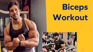 BICEPS  WORKOUT // sachin Goyal biceps king 