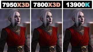 RTX 4080 | Ryzen 7 7800X3D vs Intel I9 13900K vs Ryzen 9 7950X3D |