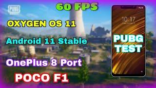 OnePlus 8 port Oxygen OS11 android 11 Custom Rom FPS Test Pubg Mobile | pubg new update |Mortal Thor