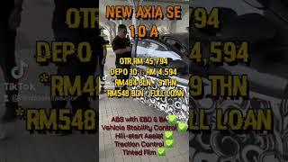 New Axia 1.0 A Spec SE #axia #axia2023
