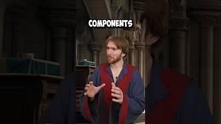 Spell components in D&D are... odd?